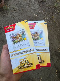 Pokémon TCG Knock Out 30th anniversary