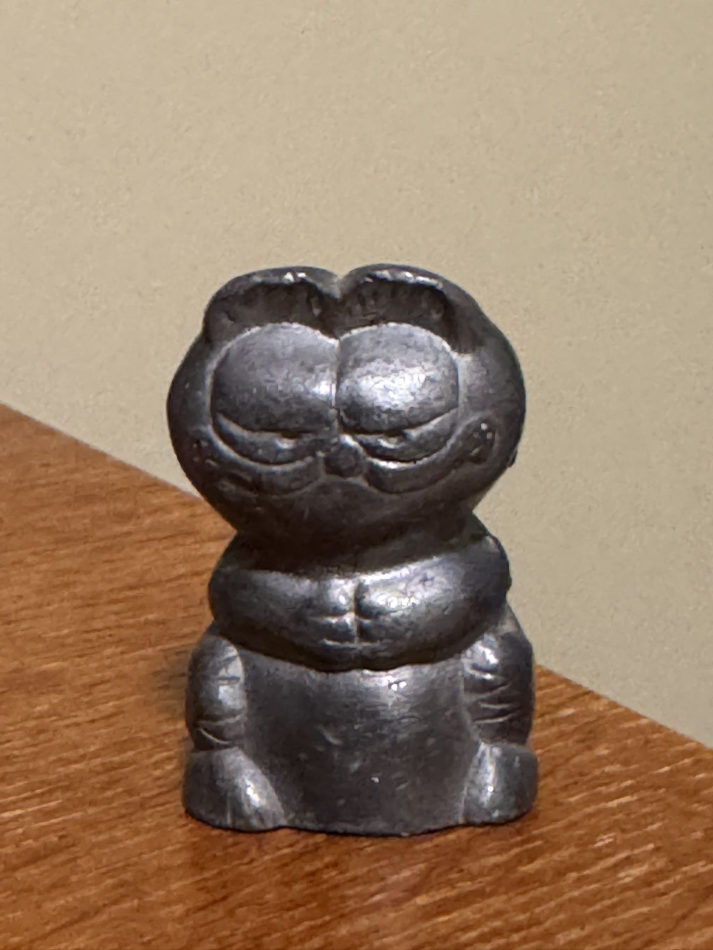 Small Pewter Garfield