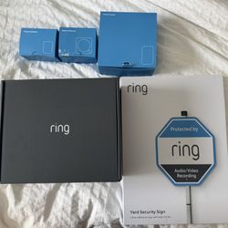 Ring alarm System And Cameras