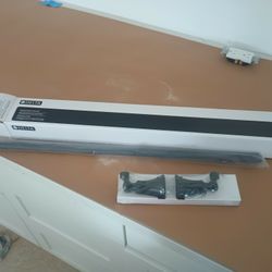 Delta Matte Black Towel Bar 24"