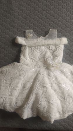 Brand new White Girls Formal Dress