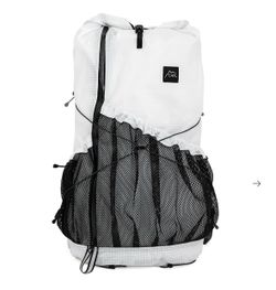 CAYL Mari Roll Top (cayl grid) / White + Hipbelt