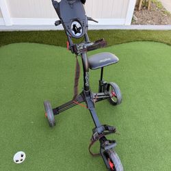 Bagboy Compact 3 W/ Bagboy Seat 