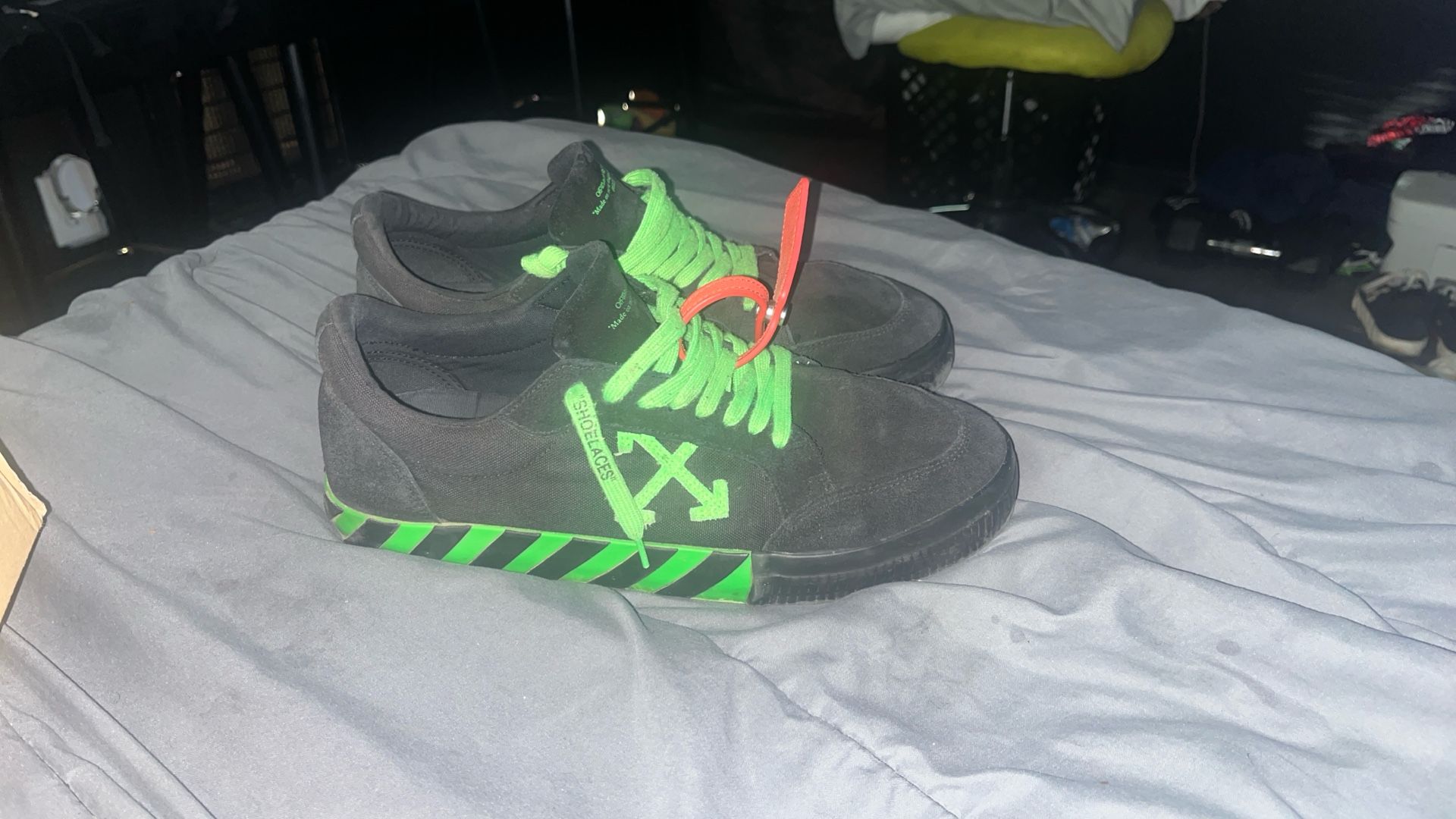 Green Black Off Whites
