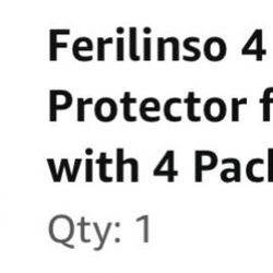 4 Pack Screen Protector for iPhone 15 with 4 Pack Tempered