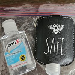 Sanitizer With Holder. All New. Each