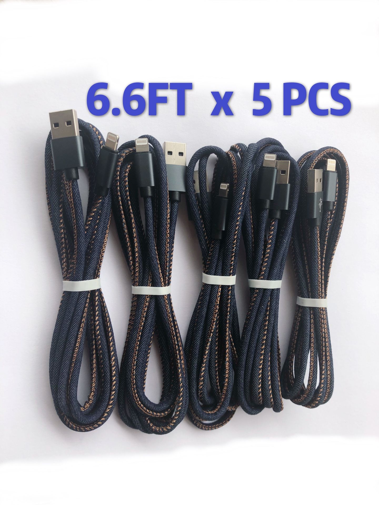 IPHONE CHARGER 6.6FT *5PCS
