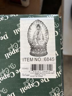 Poly Resin Guan-yin Figurine