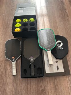 Pickle ball equipment lot (take all)