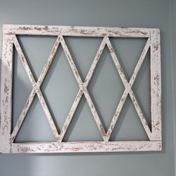 Decorate window frame wall art