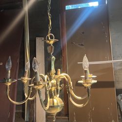 Gold Antique Chandelier