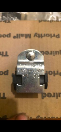 Cush-A-Clamp ¼-½-¾ Tube OD Pipe Clamp