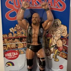 2026 LJN - Mattel WWE Superstars Stone Cold Steve Austin Action Figure