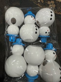 All new snowman can money holder 6 pcs holder for gift