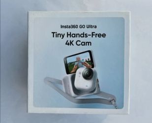 Insta360 Go Ultra with box, slightly used with factory warranty