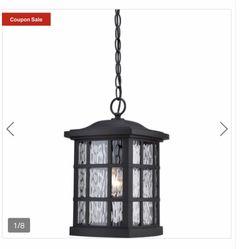 Outdoor Hanging Light 15” New 