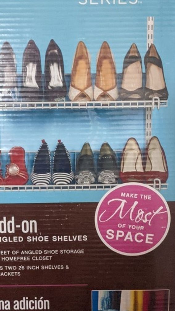 Rubbermaid Angled Shoe Add-on