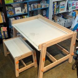 Ikea Flisat Children's Kids Adjustable Desk Art Table