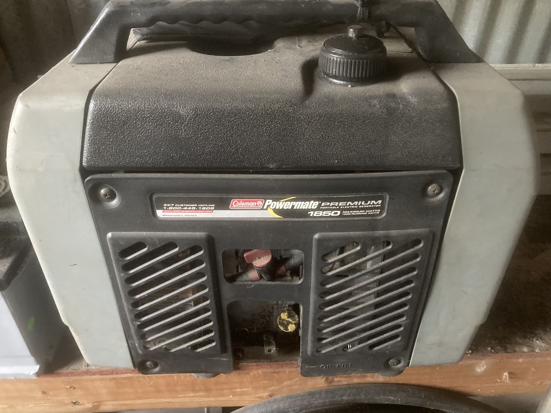 Coleman Powermate Generator 1850