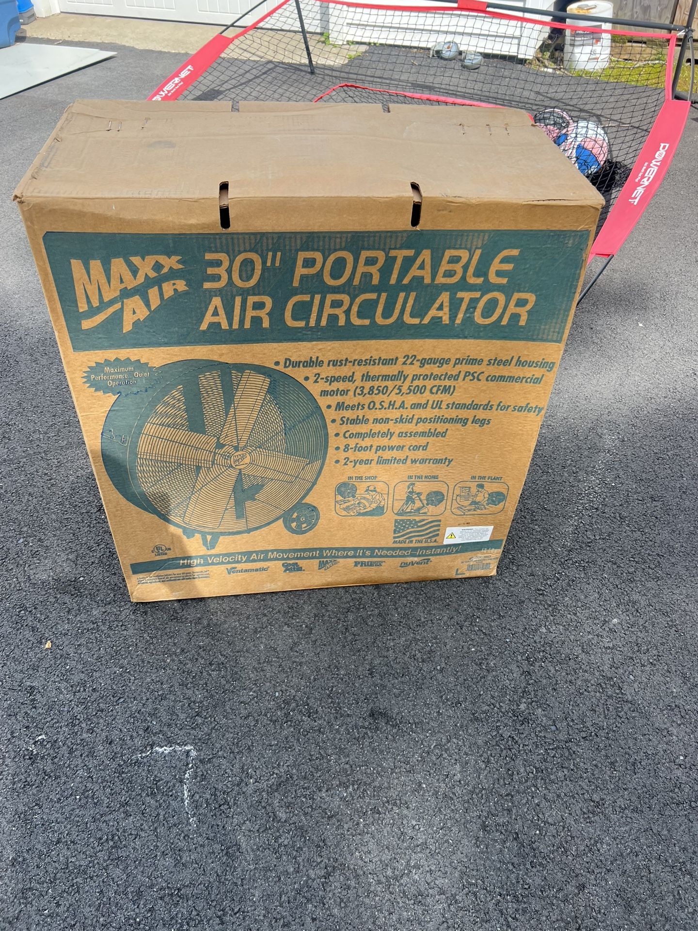 New 30 Inch Fan