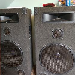 2 Big Speakers
