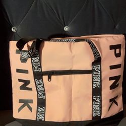 Pink Tote Bag