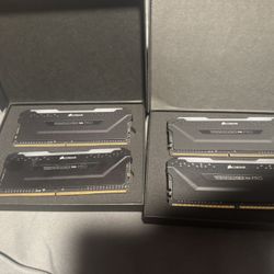 Corsair Vengeance RGB 32gb total 3200 DDr4