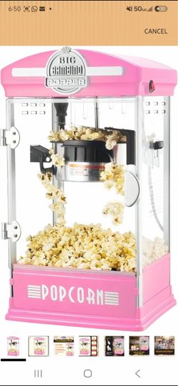 🍿💕 Great Northern Big Bambino 4 oz Popcorn Machine – $90 FIRM 💕🍿  Selling this adorable pink Great Northern Big Bambino Popcorn Machine!