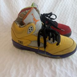 “SIZE 4.5Y” Air Jordan 5 Retro 
