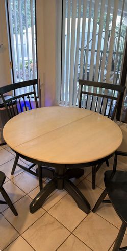 Navy Colored Dining Set