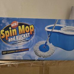 Spin Mop and Bucket