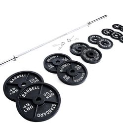 Olympic Bar And Weights