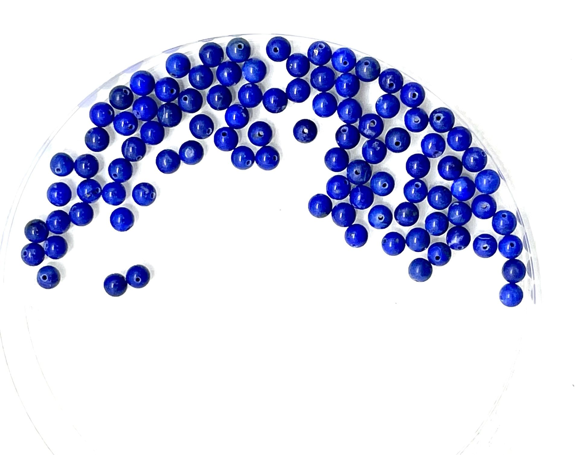 Lot Of 4mm Sodalite Beads