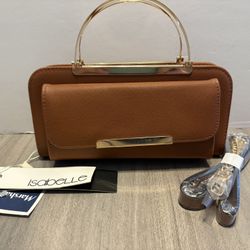 New*Isabelle Elegant Crossbody Cell Phone Wallet on Chain Purse