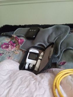 Diabetic kit leg braces vibrators and air bed