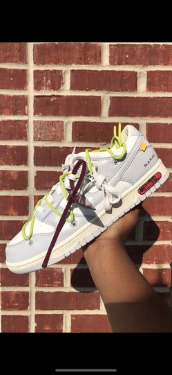 Nike Off White Dunk Lot 8 Size 10