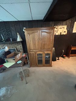 Entertainment center/storage cabinet