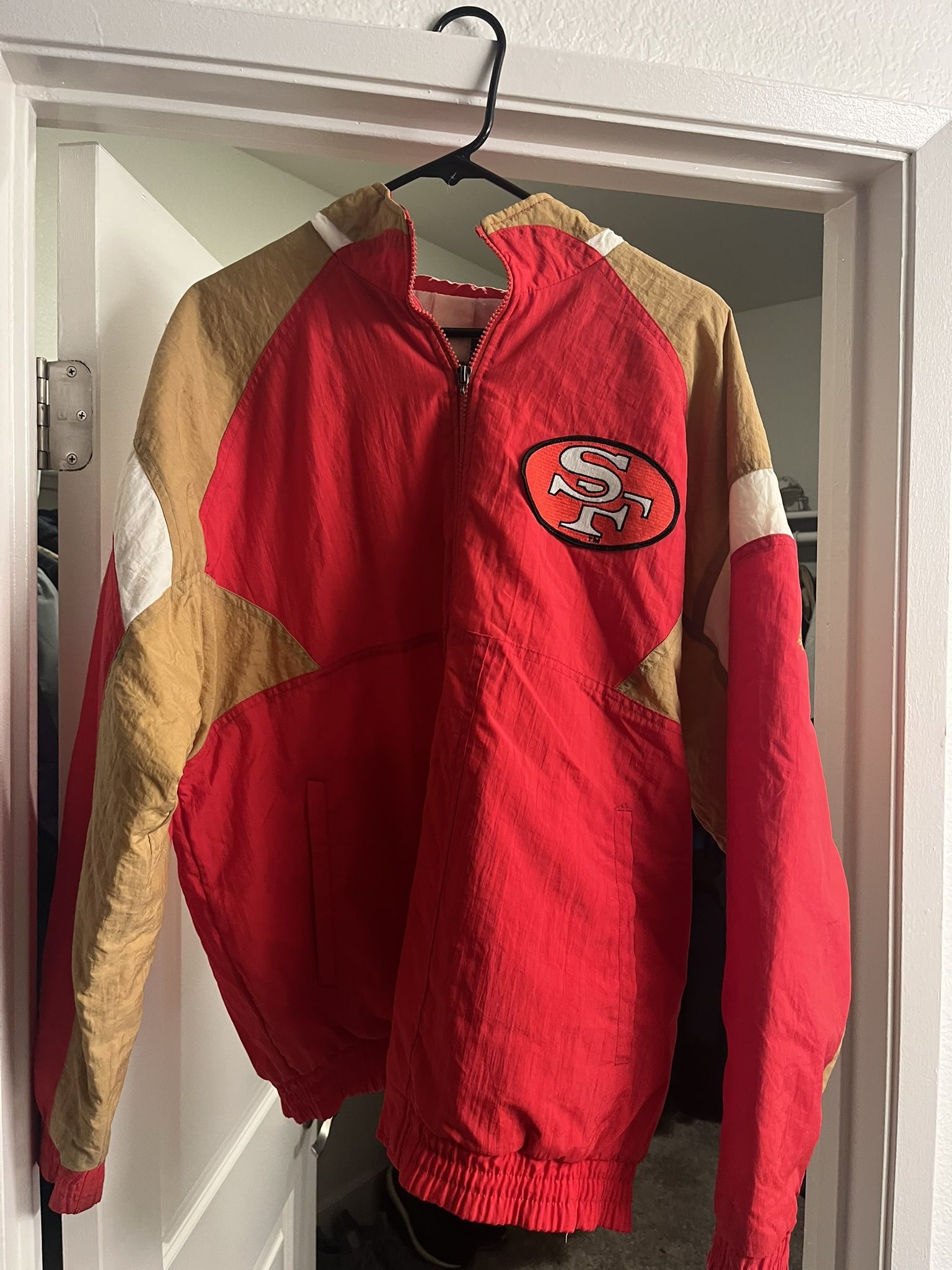 San Francisco 49ers Vintage Apex 1 Jacket Men’s Medium  