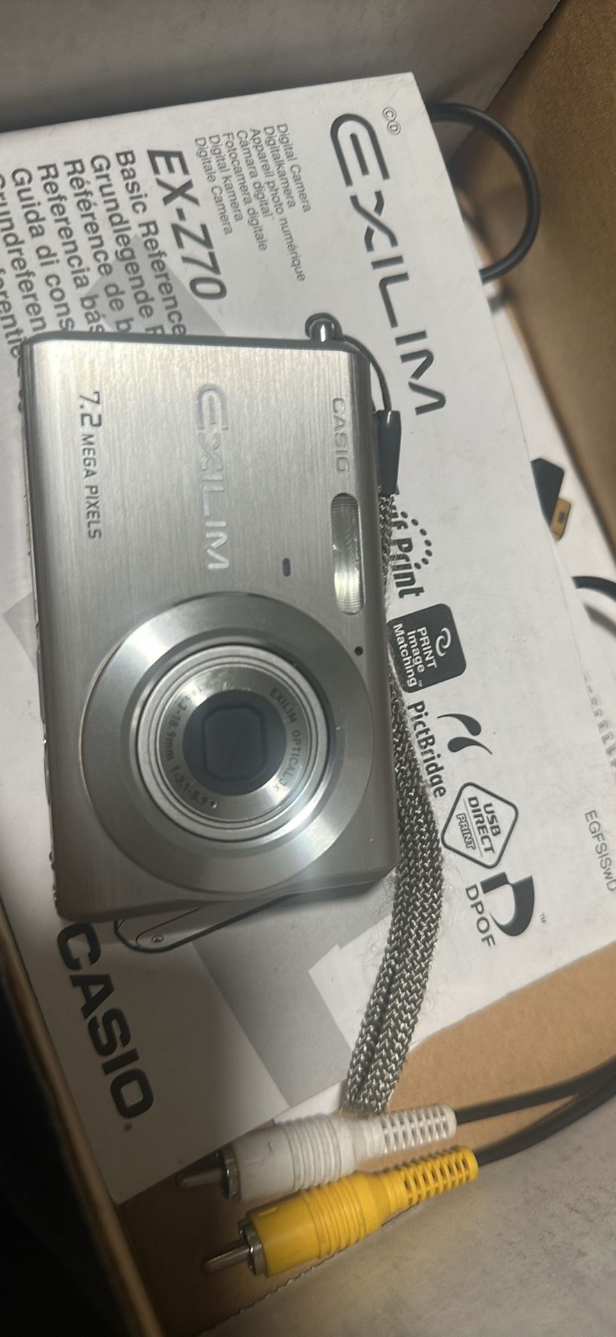 Camara Casio $60