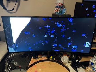 LG curved monitor (screen broken)