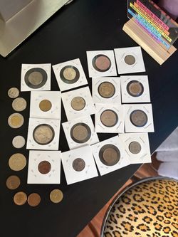 Foreign coin lot