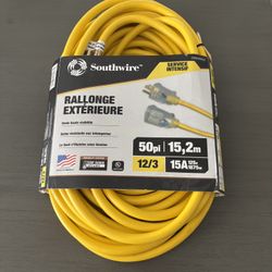 50ft Extra Heavy Duty Extension Cord