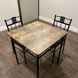 Kitchen Table And Two Chairs