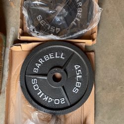 🔥NEW🔥 Set Of 45s Olympic Weights