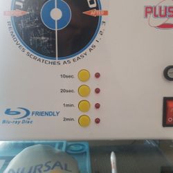 Game disc and DVD repair 250 for both Cost online is 680 for both used maybe 5 times good for a business
