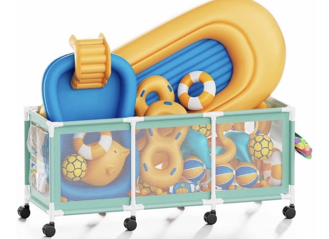 Swimming Pool Storage Bin