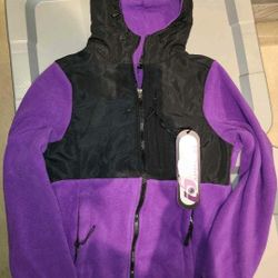 Nwt Fleece Purple Jacket 💜 
