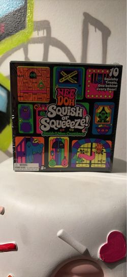 Authentic NeeDoh brand new Squish or Squeeze Halloween Advent Countdown calendar