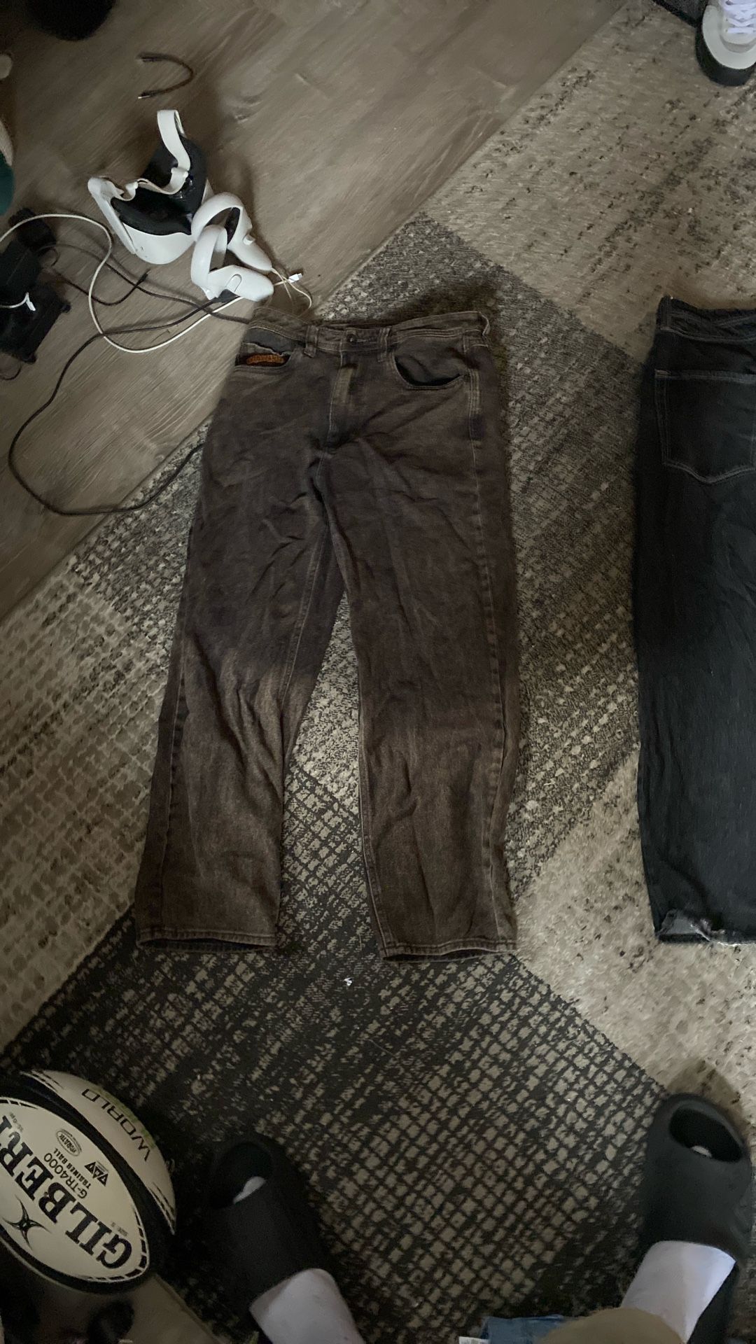 Brown Empire Baggy Jeans