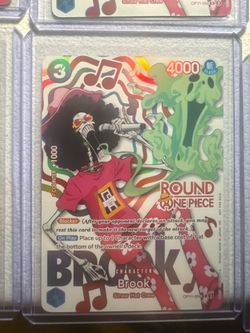 New round 1 x one piece brook English